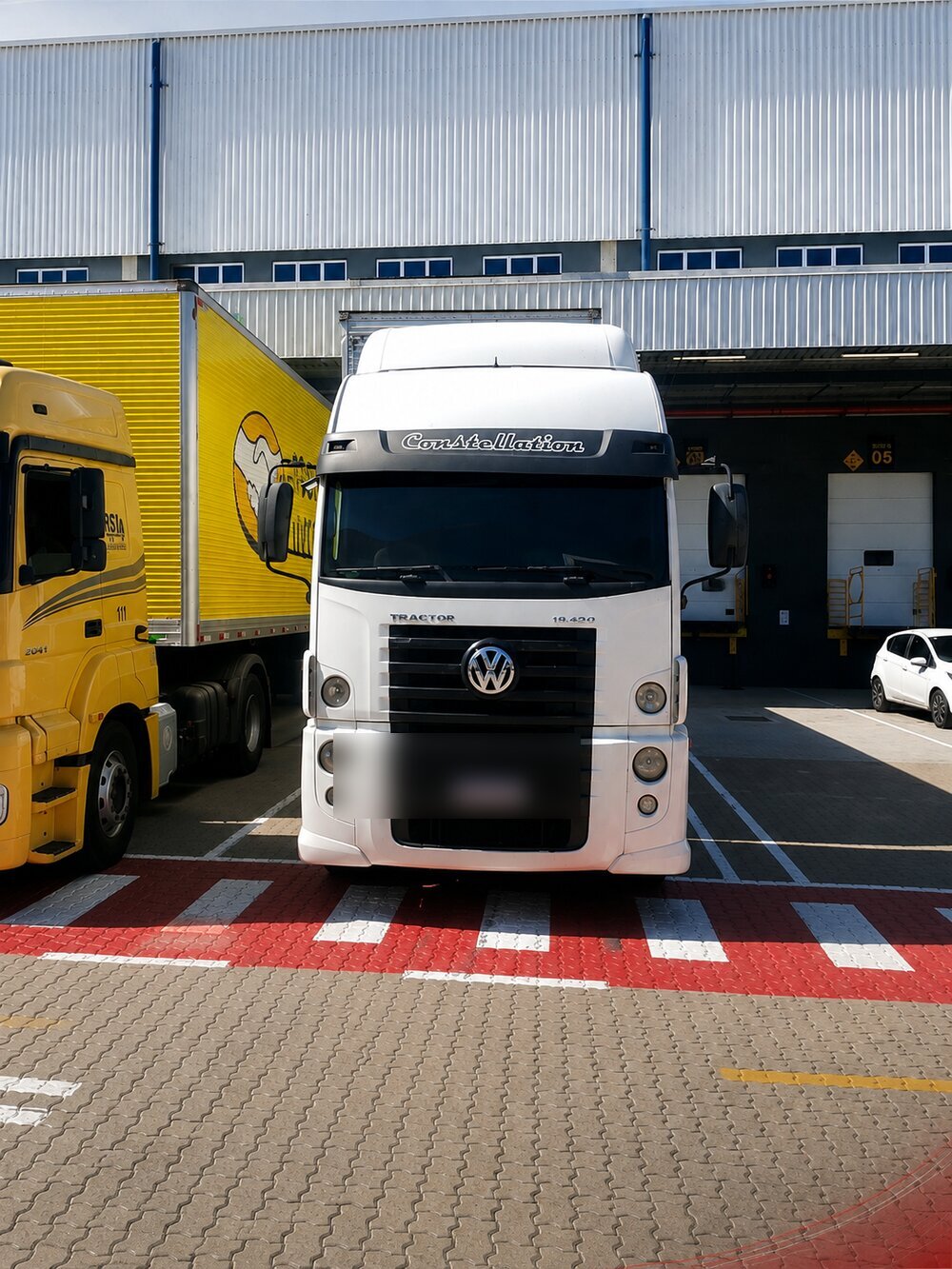 Frota ROSECAR Transportadora em operação